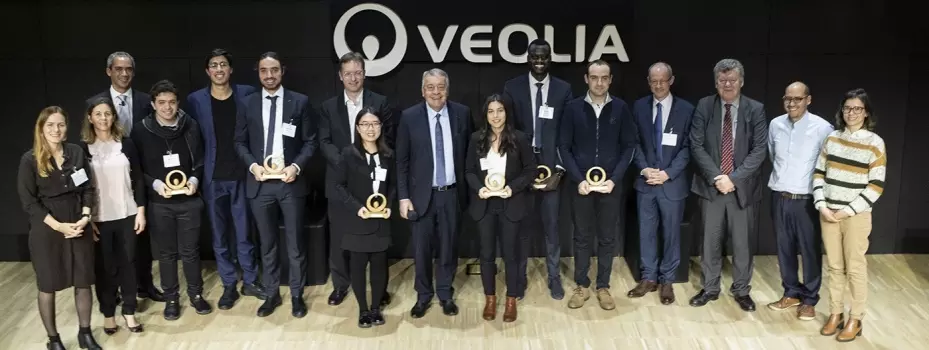 Veolia Performance Trofee 2018: zes winnende studenten
